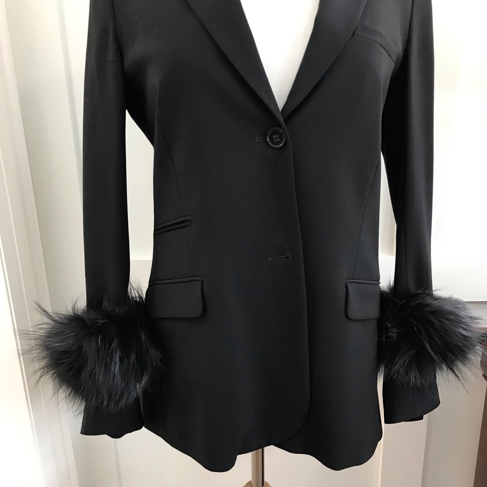 NWOT MARTINE AND BONAL Genuine Fox Fur Elastic Cuffs